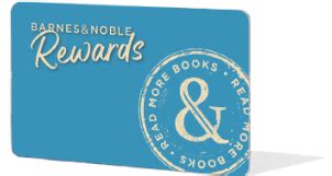 barnes and noble rewards card